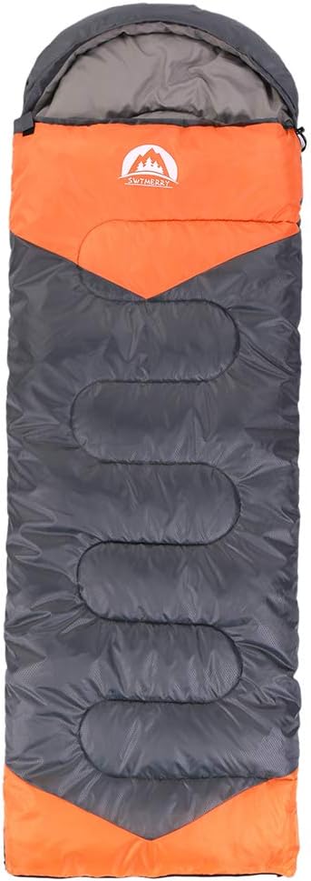 Season Sleeping Bag – Warm & Cool Weather, Lightweight, Waterproof, 5–25°C, For Teens & Adults