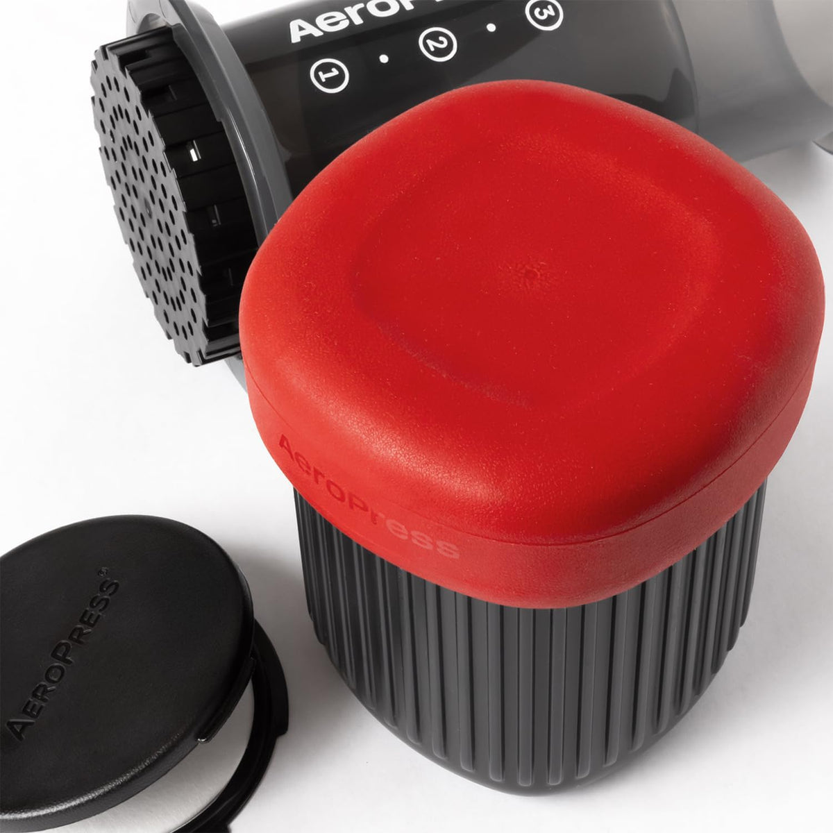 AeroPress Extra Small Portable 3‑in‑1 Coffee System (Travel, Hiking & Camping)