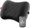 Inflatable Camping Travel Pillow – Removable Pillow Case, Ergonomic, Lightweight, Quick Inflation