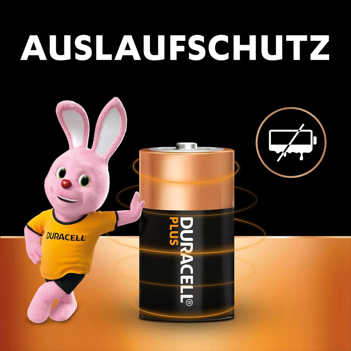 Duracell Plus D Mono Alkaline Batteries – 1.5V LR20 MN1300, Pack of 4