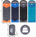 Season Sleeping Bag – Warm & Cool Weather, Lightweight, Waterproof, 5–25°C, For Teens & Adults