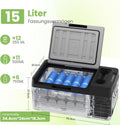 15L Portable Compressor Fridge for Camping & Vanlife