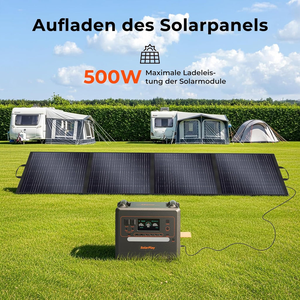 Portable 2304Wh Power Station for Camping & Vanlife