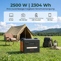 Portable 2304Wh Power Station for Camping & Vanlife