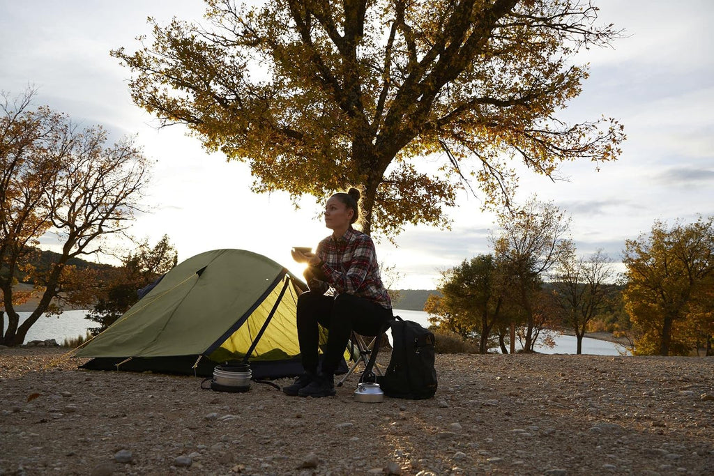 Trekking Tent – Lightweight 1–2 Person, Quick Assembly, Mesh Inner Tent, 3000 mm Waterproof
