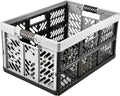 Sturdy Professional Folding Box – Soft‑Touch Handles, 50 kg Load Capacity, Food‑Safe PP/TPE, 45 L, Foldable