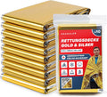 Emergency Rescue Blankets – Survival Heat Foil, Waterproof, High‑Density Insulation (Pack of 10)
